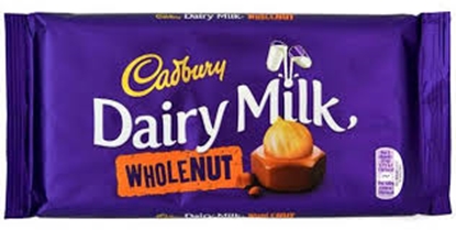 Picture of CADBURY WHOLE NUT  120GR